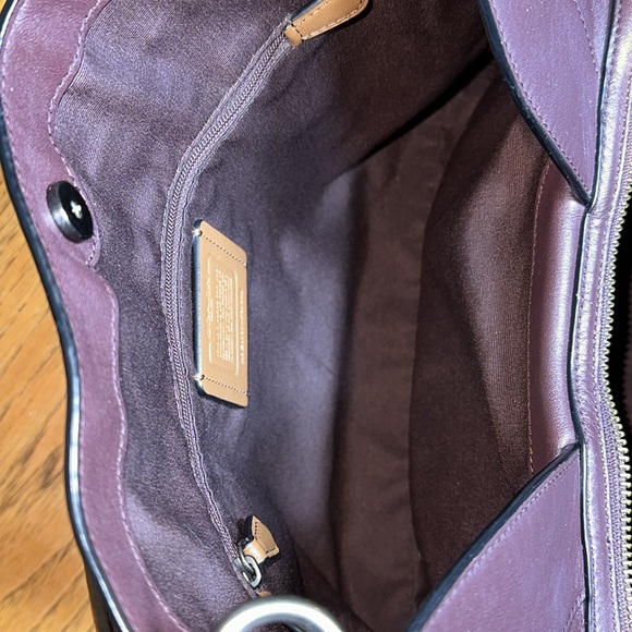 COACH Exploded Reps Print Lexy Shoulder Bag - Picture 15 of 17